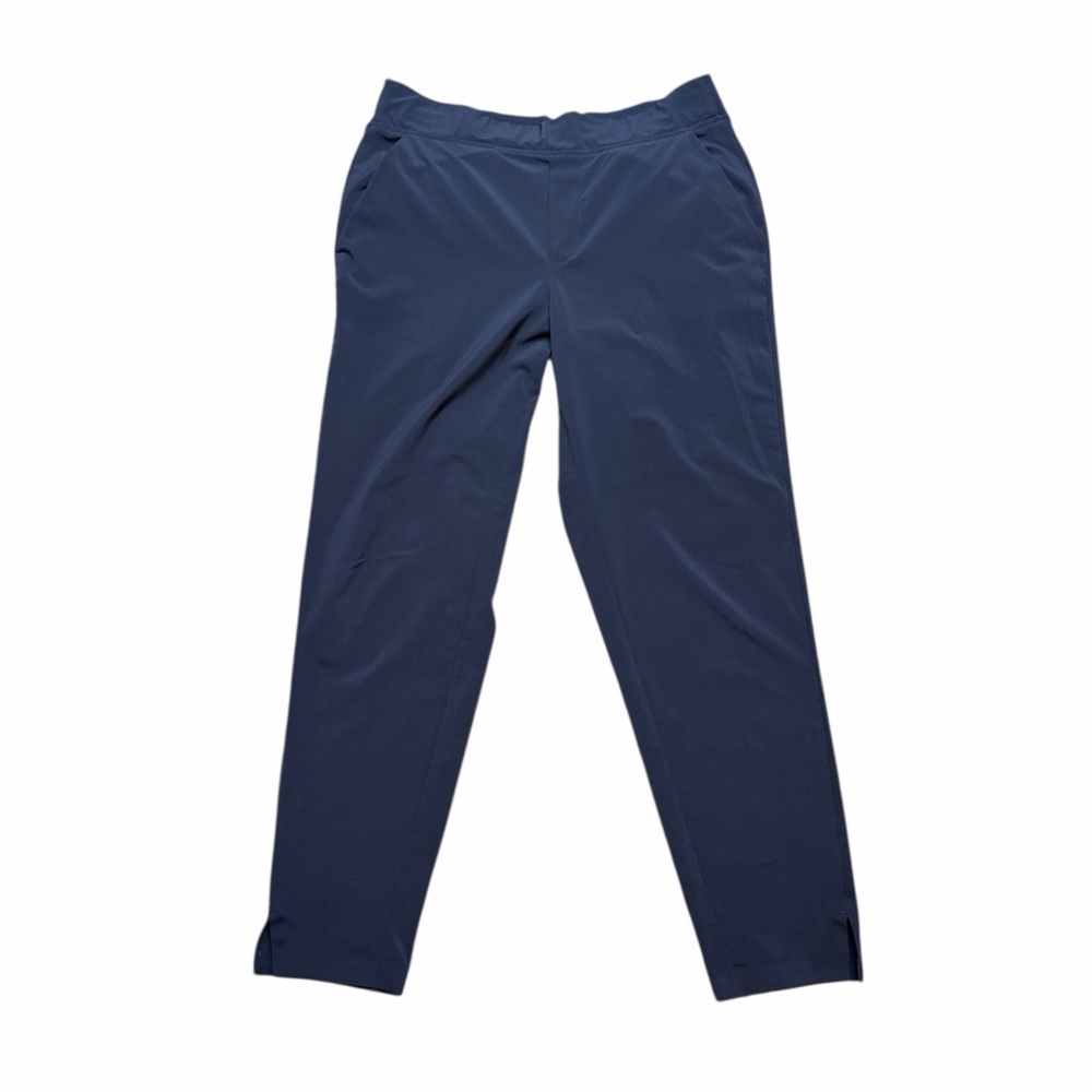 ATHLETA Brooklyn Mid Rise Ankle Pant Navy Blue Size 6 - Picture 2 of 8